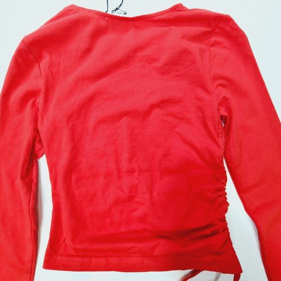 Superdown Kathleen Cut Out Top in Red XXS - Picture 6 of 7